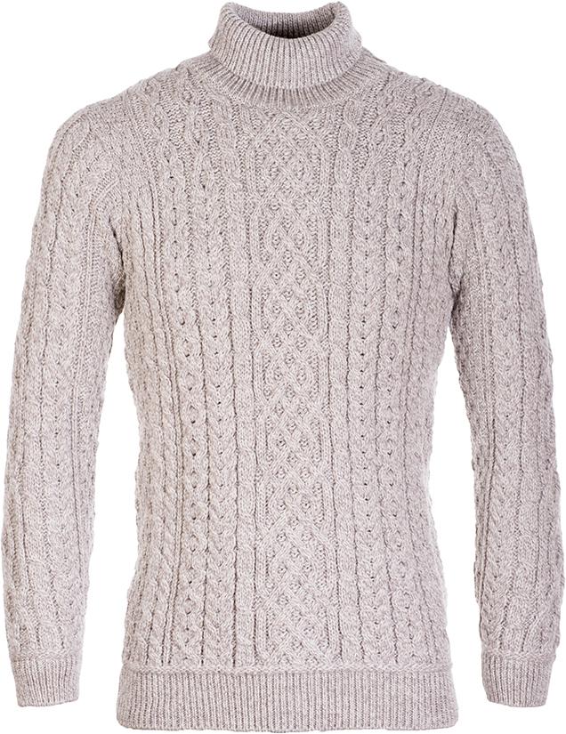 Ladies Supersoft Merino Wool Roll Neck Sweater by Aran Mills - 4 Colours