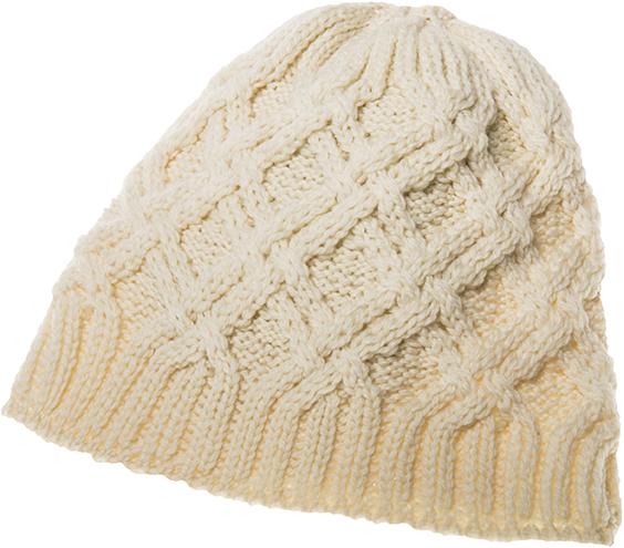 Men&#39;s Supersoft Merino Wool Cross Cable Hat by Aran Mills - 4 Colours