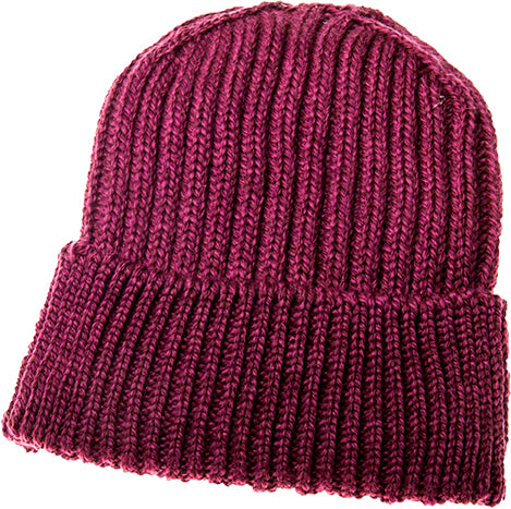 Men&#39;s Supersoft Merino Wool Rib Knit Hat by Aran Mills - 6 Colours