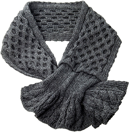 Ladies Supersoft Merino Wool Cuff Scarf by Aran Mills - 4 Colours