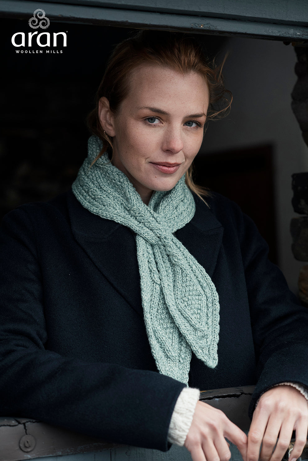 Ladies Supersoft Merino Wool Neckerchief/Scarf by Aran Mills - 5 Colours