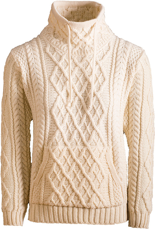 Ladies Supersoft Merino Wool Collared Sweater by Aran Mills - 2 Colours