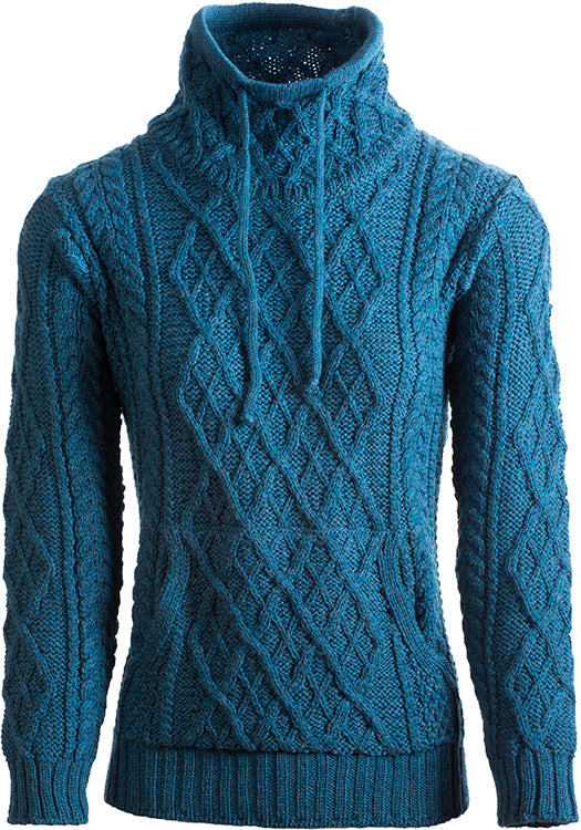 Ladies Supersoft Merino Wool Collared Sweater by Aran Mills - 2 Colours