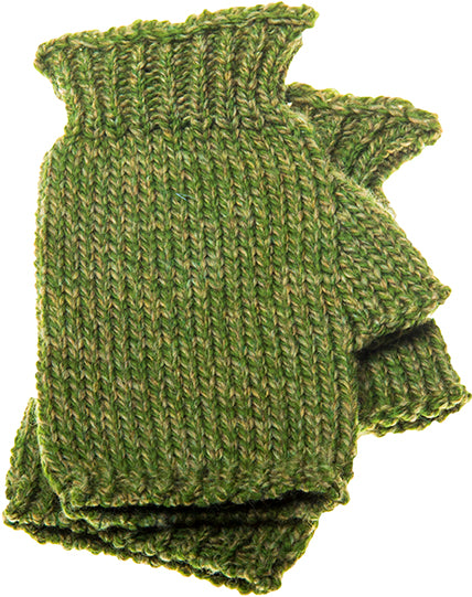 Ladies Supersoft Merino Wool Fingerless One Size Mitts by Aran Mills - 8 Colours