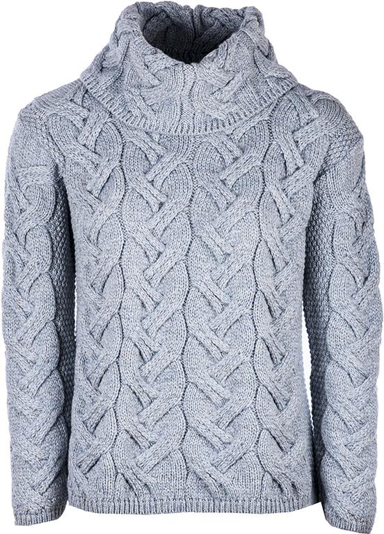 Ladies Supersoft Merino Wool Chunky Cable Sweater by Aran Mills - 5 Colours