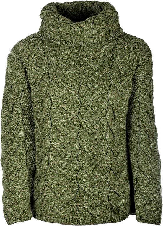 Ladies Supersoft Merino Wool Chunky Cable Sweater by Aran Mills - 5 Colours