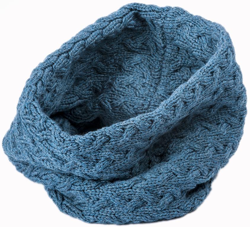 Ladies Supersoft Merino Wool Full Circle Scarf by Aran Mills - 9 Colours