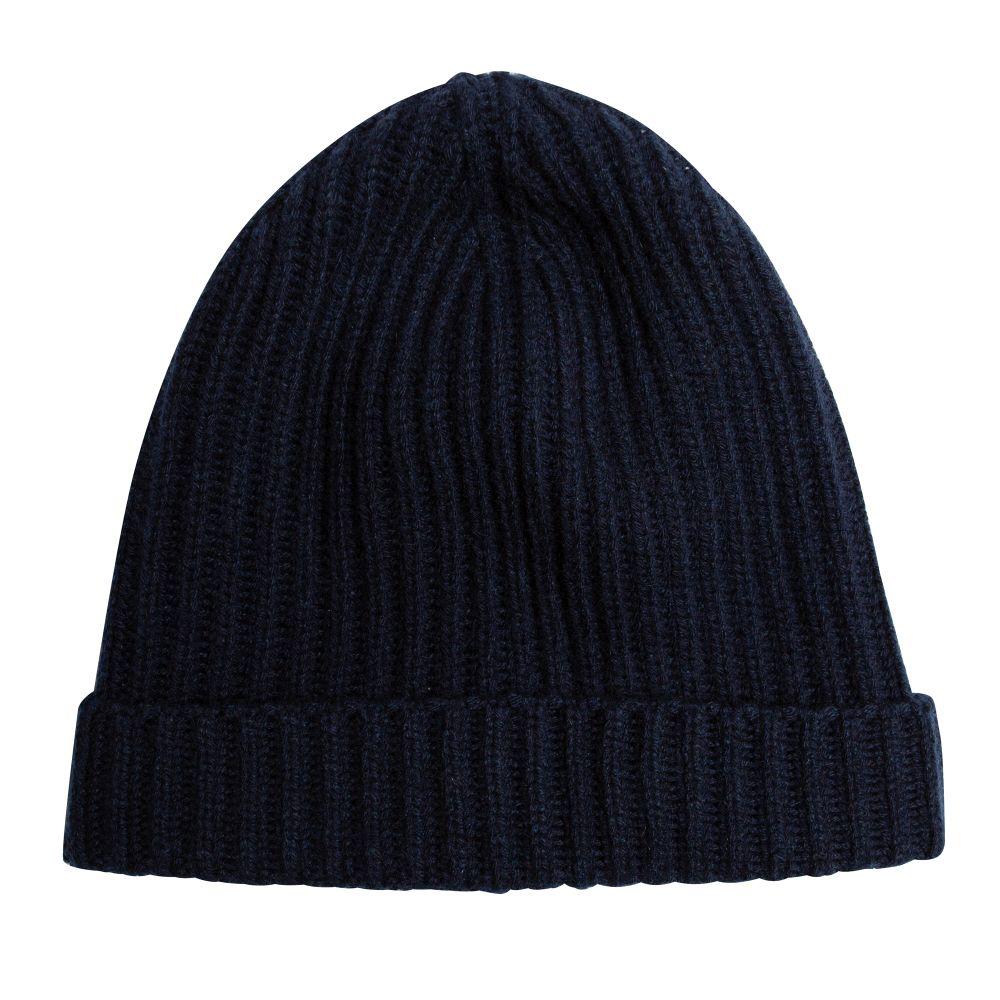 100% Cashmere Ribbed Beanie Hat by Isla Cashmere - 6 Colours