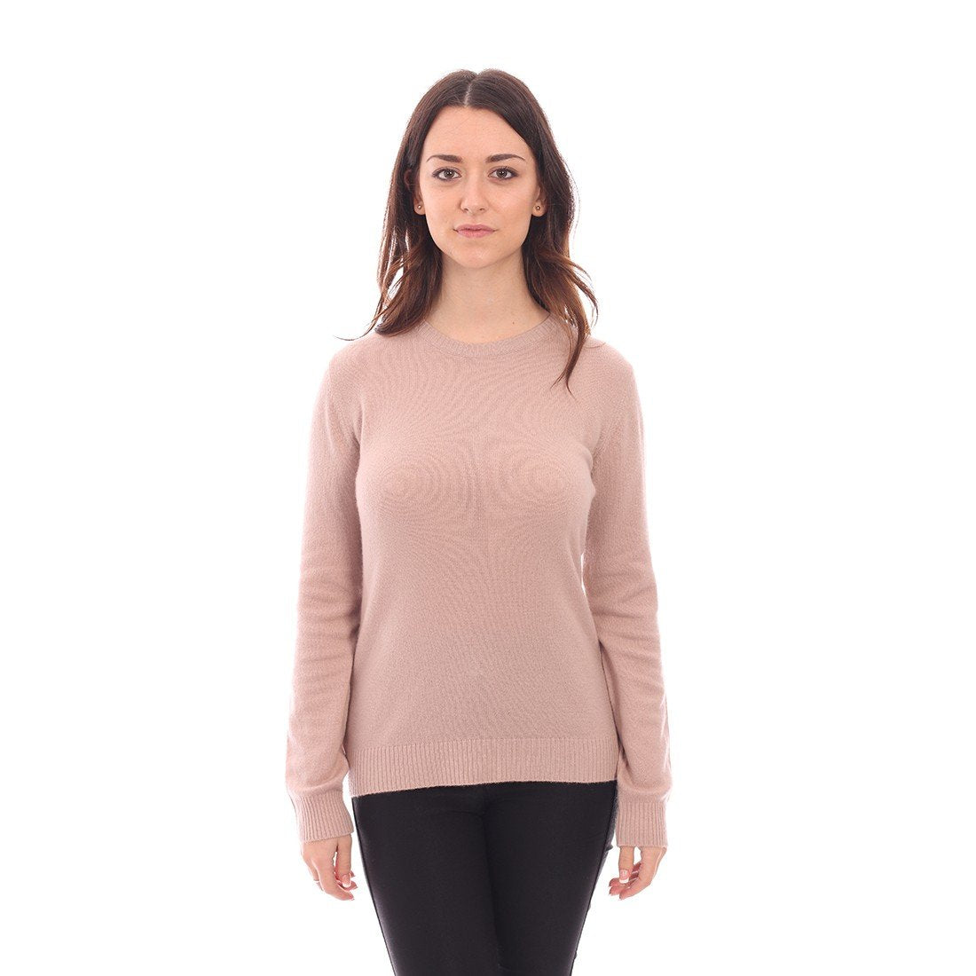 Purple Loch Ladies Cashmere Jumper - Crew Neck-Women-aranstore.co.uk